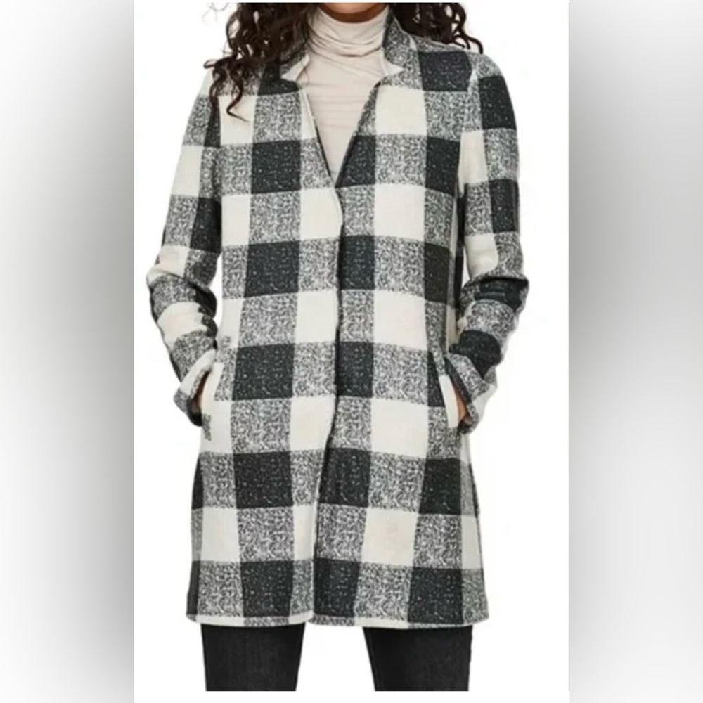 Vero Moda Brushed Katrina Fleece Snap Front Jacket Women’s Size Large Soft